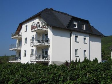 Wein- und Gästehaus Kappes - Panoramablick auf Mosel und Burg Landshut