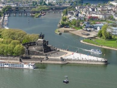 Deutsches Eck in Koblenz