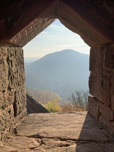 Blick von Burgruine