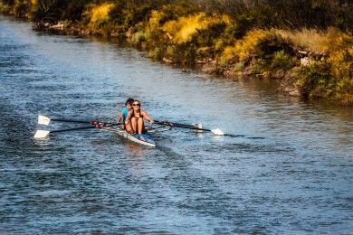 Kanufahren auf der Donau