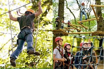 Der Outdoorpark Lauschhütte