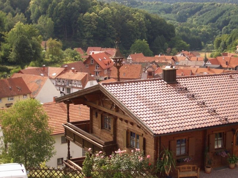 Ausblick Balkon