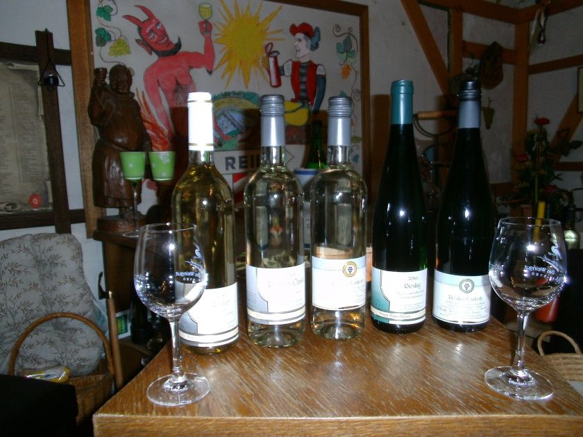 eigener Weinbau Höhnennu