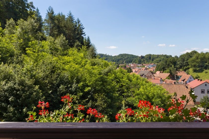 Kleine Blume, Ausblick Südseite