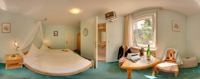 Komfort-Dopplezimmer im Hotel Villa Tummelchen