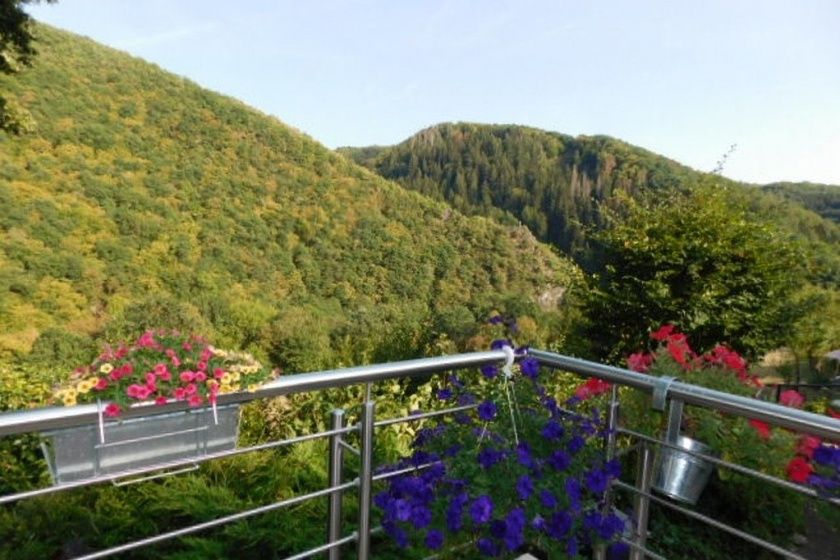 Ausblick von der Terrasse