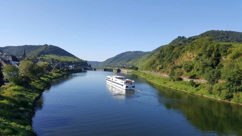 Ausflug auf der Mosel