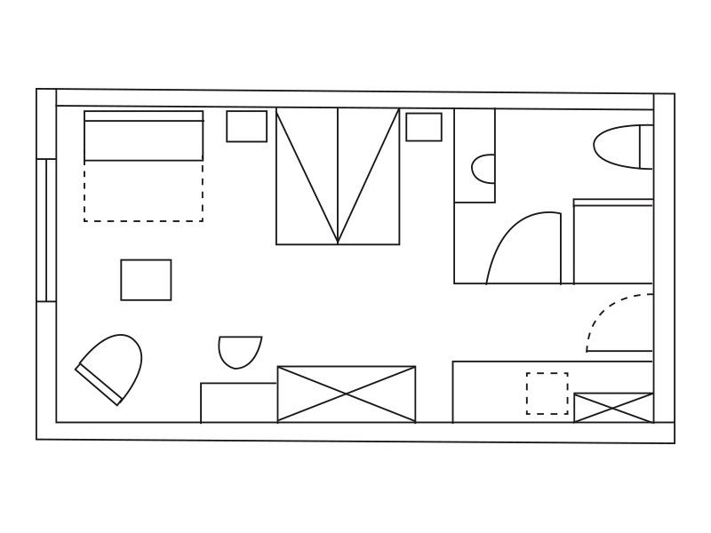 Grundriss Cabernet-Wohnung