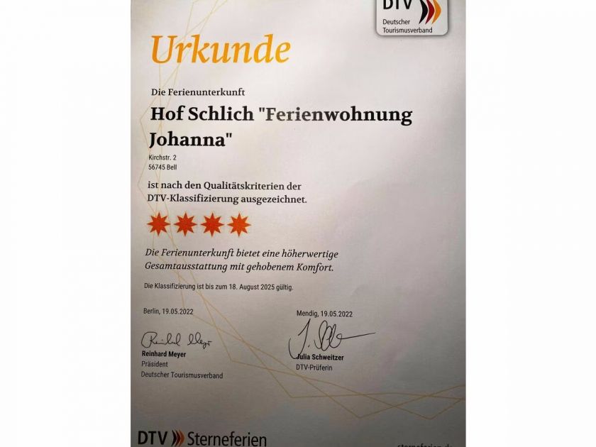 Ferienwohnung Johanna Hof-Schlich