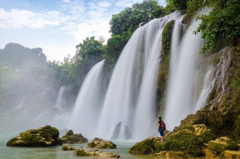 Ein Wasserfall