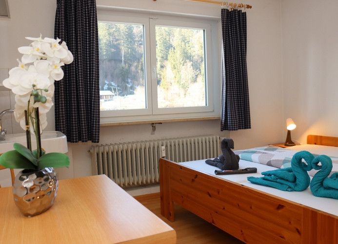 Gästezimmer im Haus Glashütte