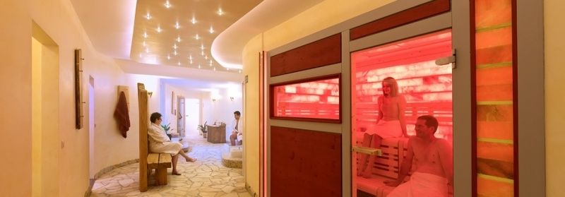 Sauna im Wellness-Bereich