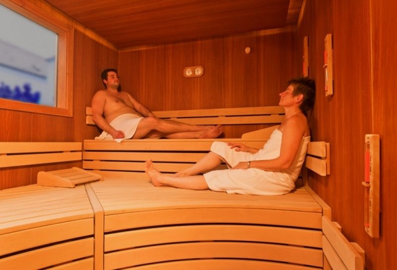 Unsere Sauna