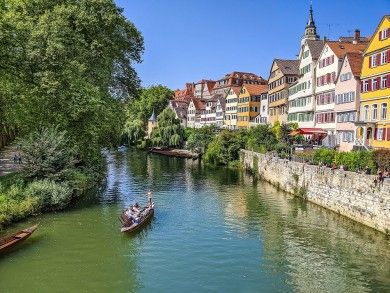 Hotels, Campingplätze und Ferienwohnungen in Tübingen