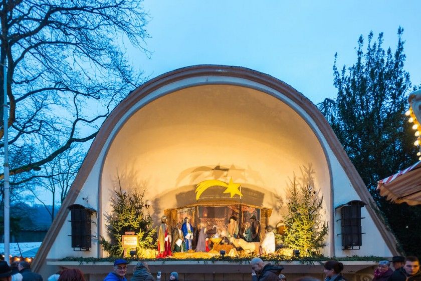 Romantischer Weihnachtsmarkt in Bad Münster